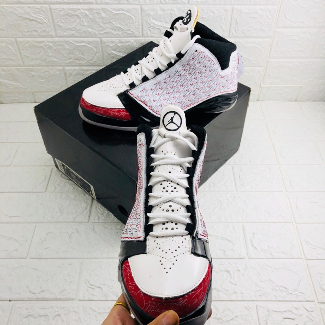 Authentic Air Jordan 23 White Black